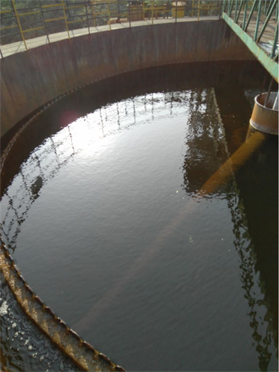 Secondary sedimentation tank of Xingang